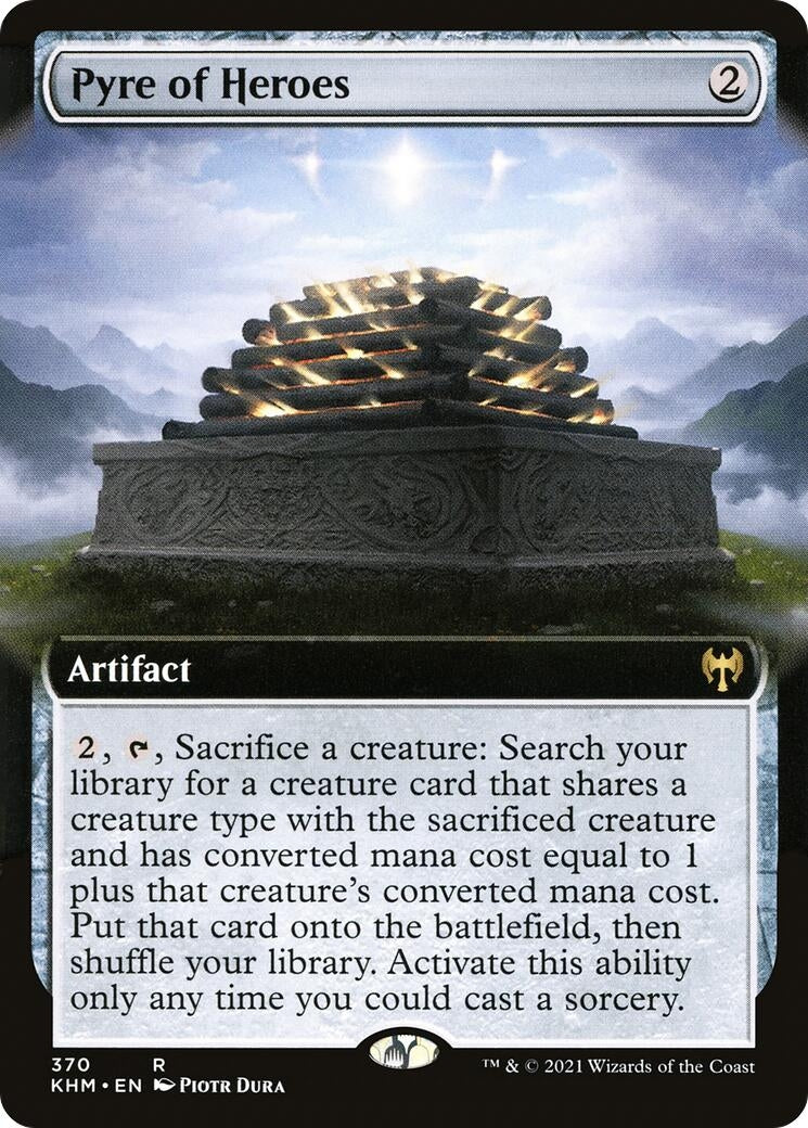 Pyre of Heroes (Extended Art) (370) (Kaldheim)