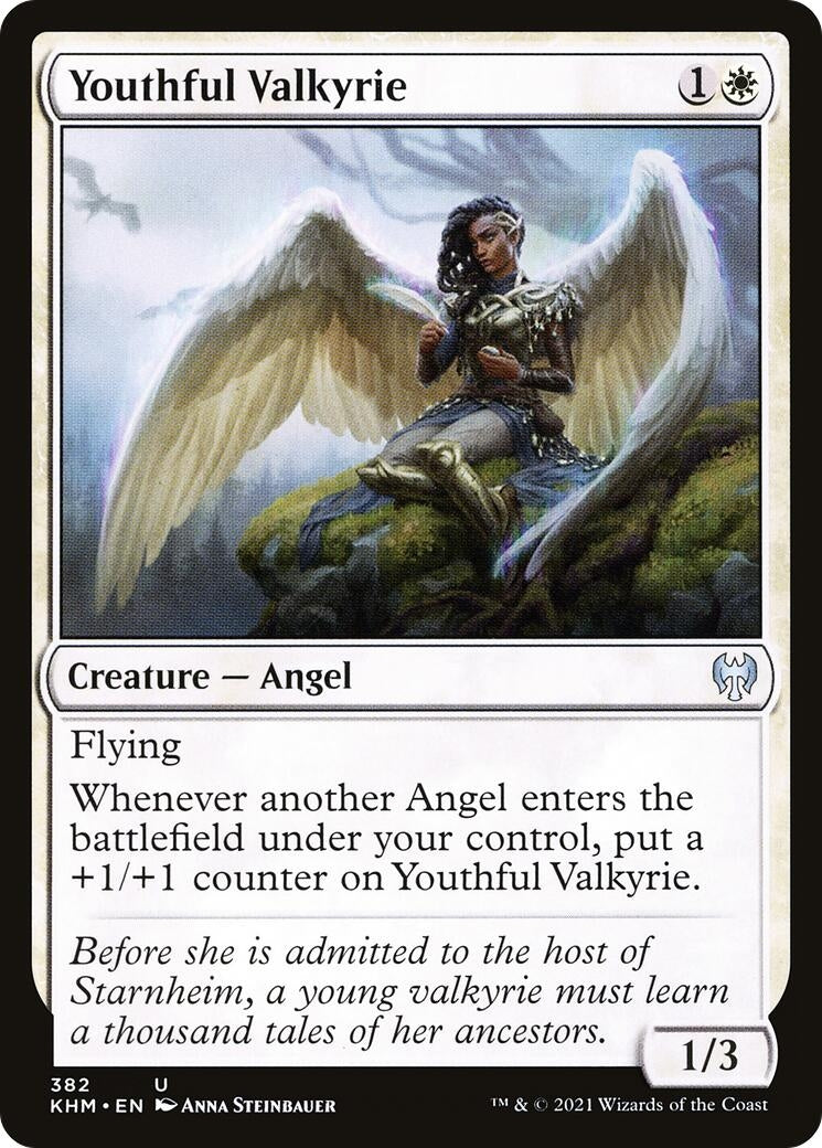 Image for Youthful Valkyrie (382) - Magic: The Gathering