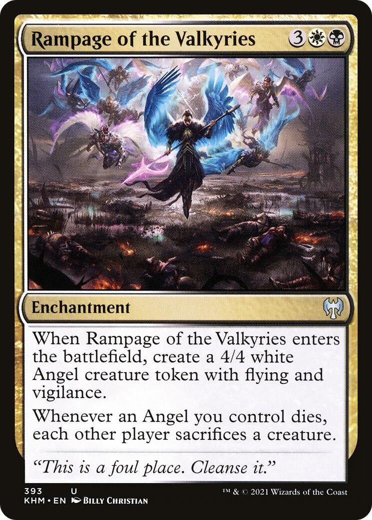 Rampage of the Valkyries (393) (Kaldheim)