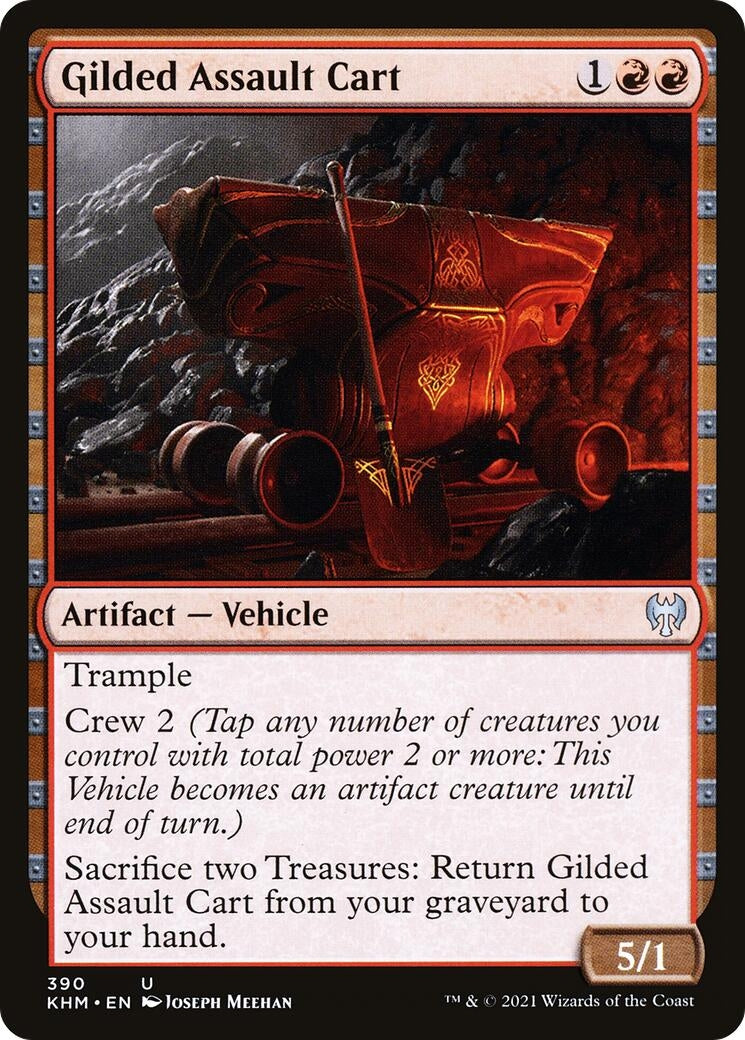 Gilded Assault Cart (390) (Kaldheim)