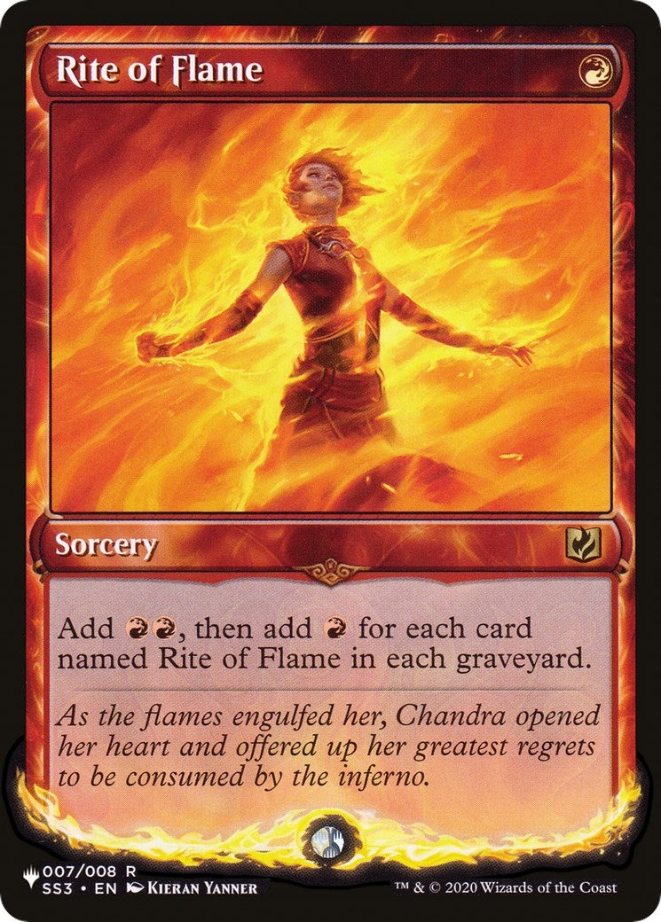 Rite of Flame (007/008) (The List Reprints)