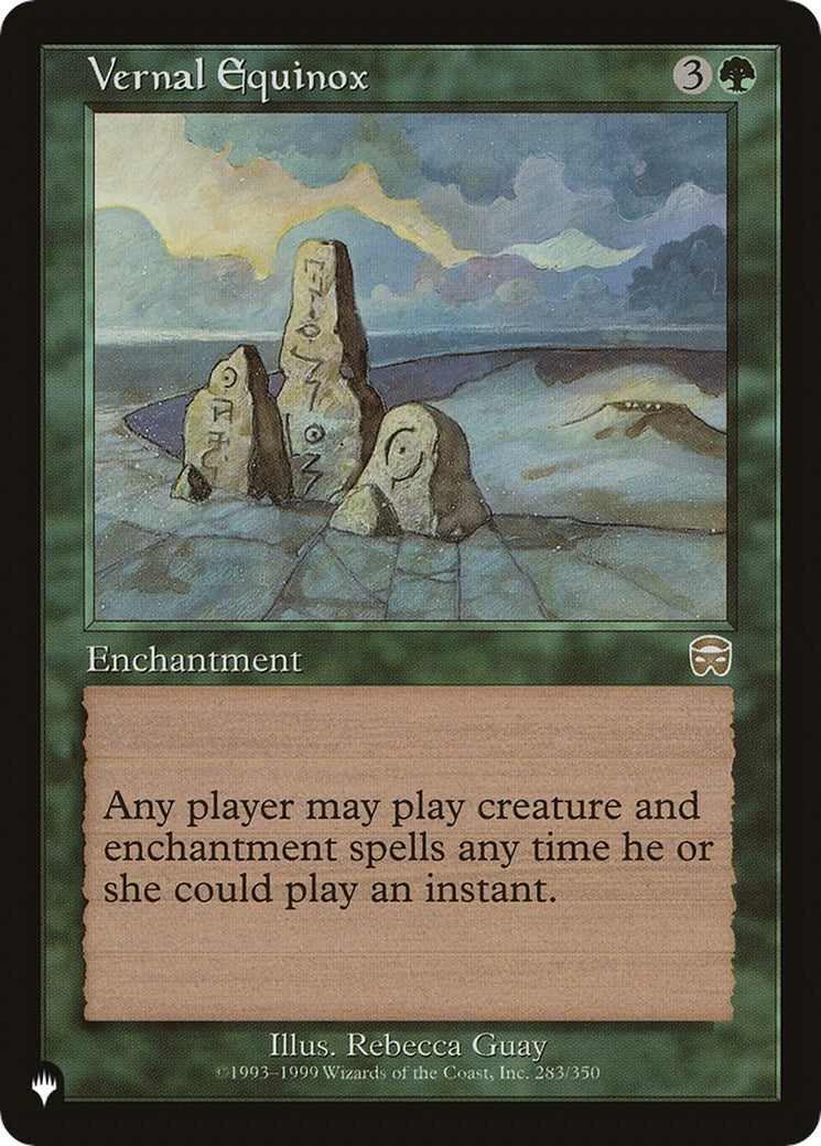 Image for Vernal Equinox (283/350) - Magic: The Gathering