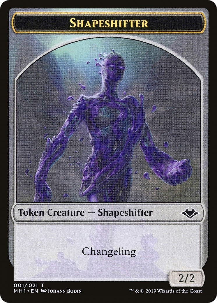 Shapeshifter // Spider Double-Sided Token (1 // 14) (Modern Horizons)