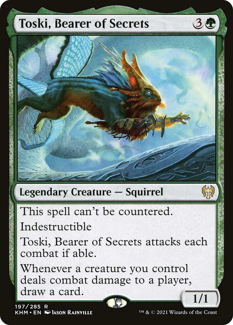 Toski, Bearer of Secrets (197) (Kaldheim)
