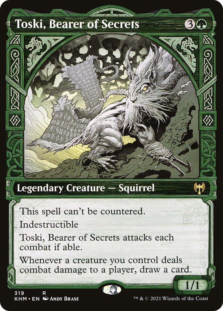 Toski, Bearer of Secrets (Showcase) (319) (Kaldheim)
