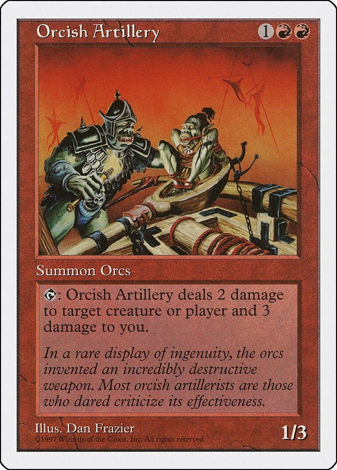 Orcish Artillery (Fifth Edition)