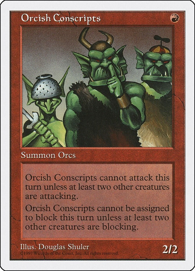 Orcish Conscripts (Fifth Edition)