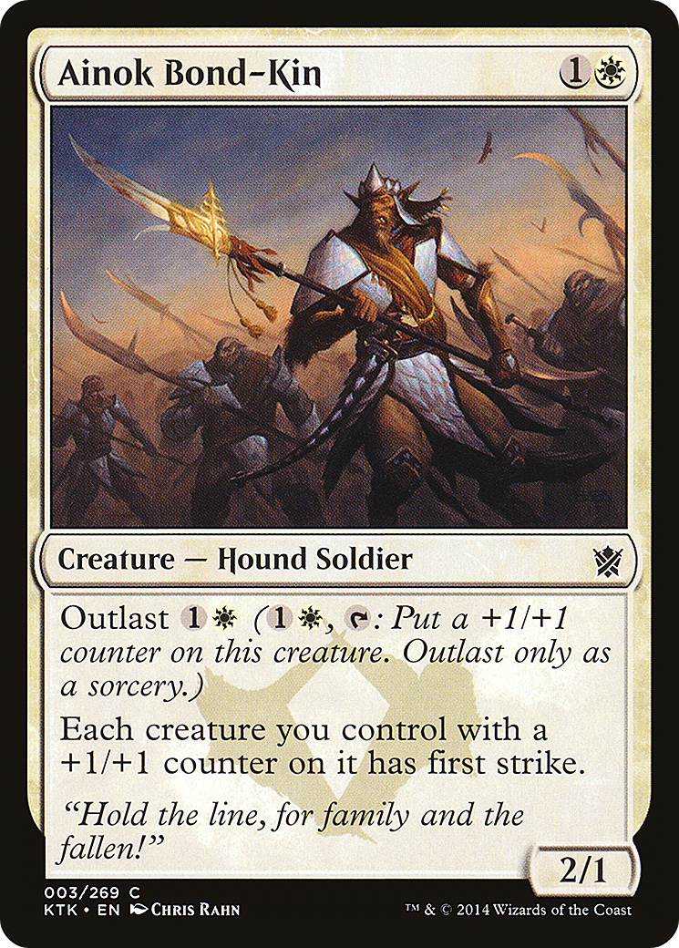 Ainok Bond-Kin (3) (Khans of Tarkir)