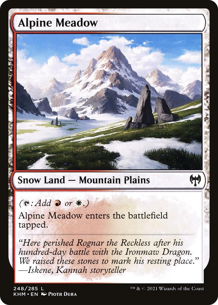 Alpine Meadow (248) (Kaldheim)