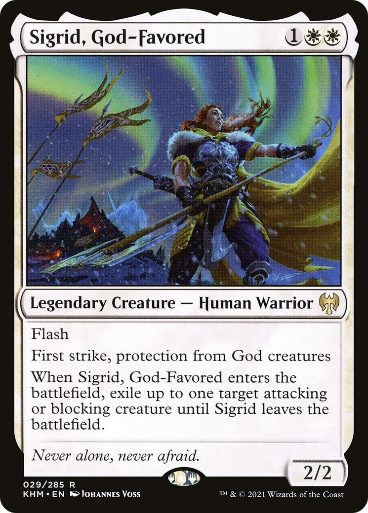 Sigrid, God-Favored (29) (Kaldheim)