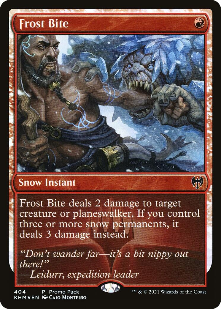 Frost Bite (404) (Promo Pack: Kaldheim)