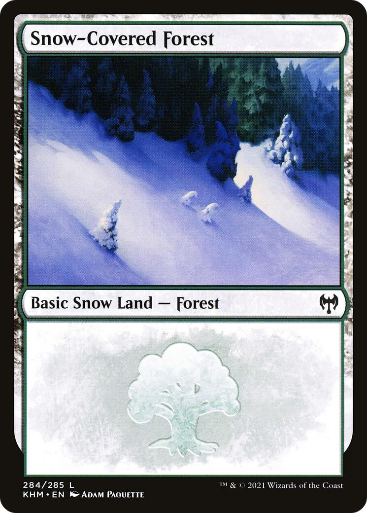 Snow-Covered Forest (284) (284) (Kaldheim)