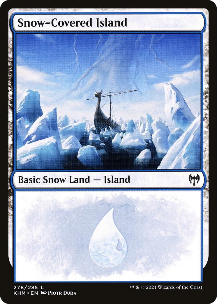Snow-Covered Island (278) (278) (Kaldheim)
