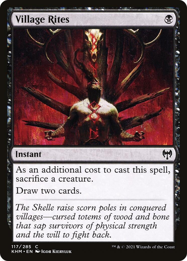 Image for Village Rites (117) - Magic: The Gathering