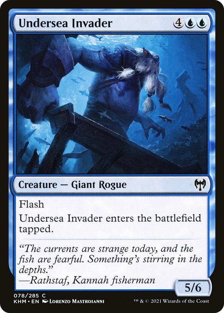 Image for Undersea Invader (78) - Magic: The Gathering