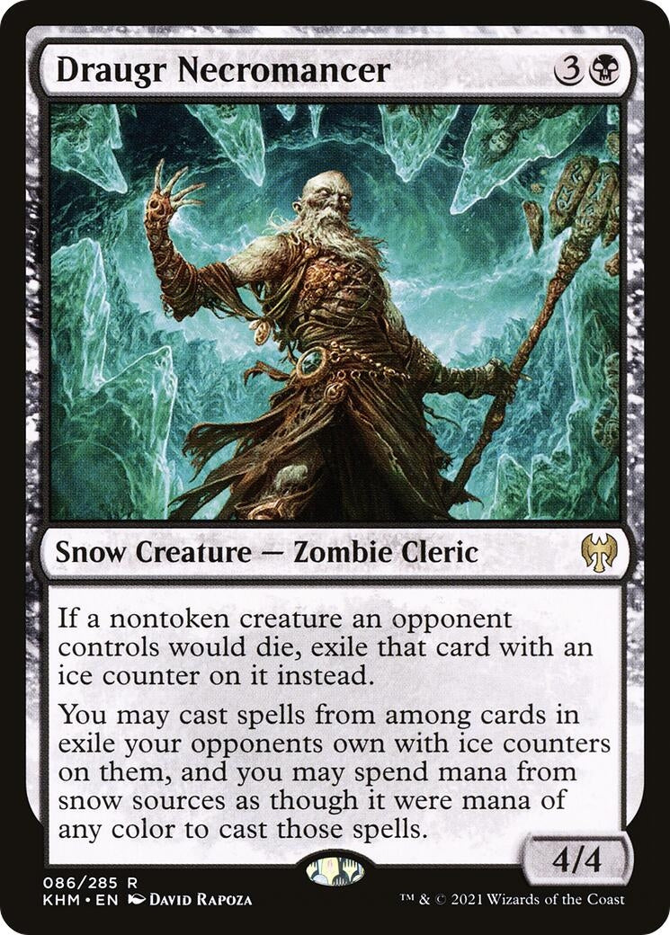 Draugr Necromancer (86) (Kaldheim)