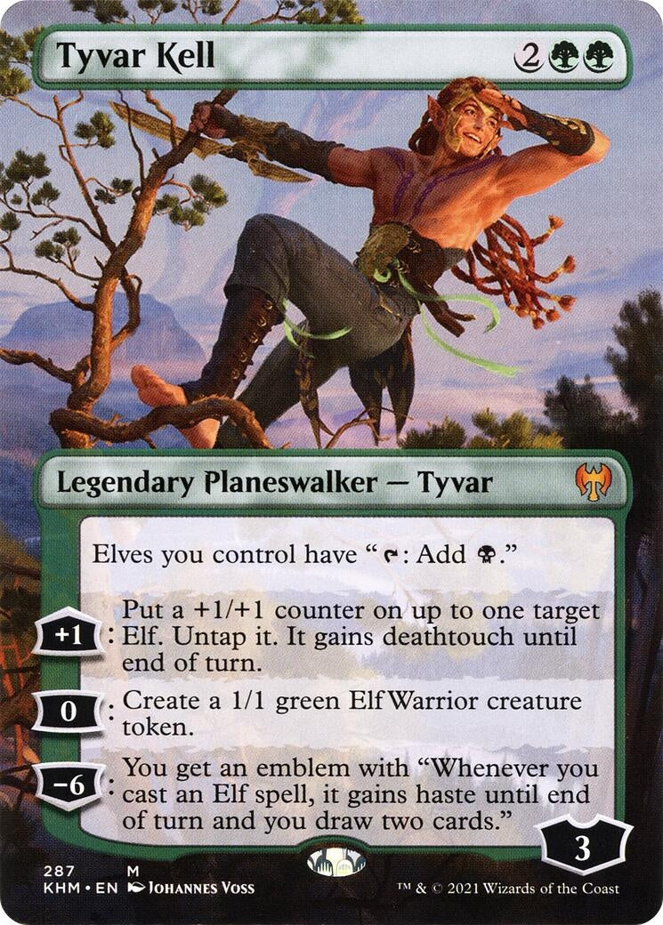 Image for Tyvar Kell (Borderless) (287) - Magic: The Gathering