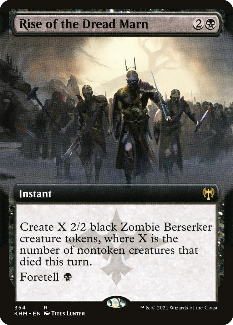 Rise of the Dread Marn (Extended Art) (354) (Kaldheim)
