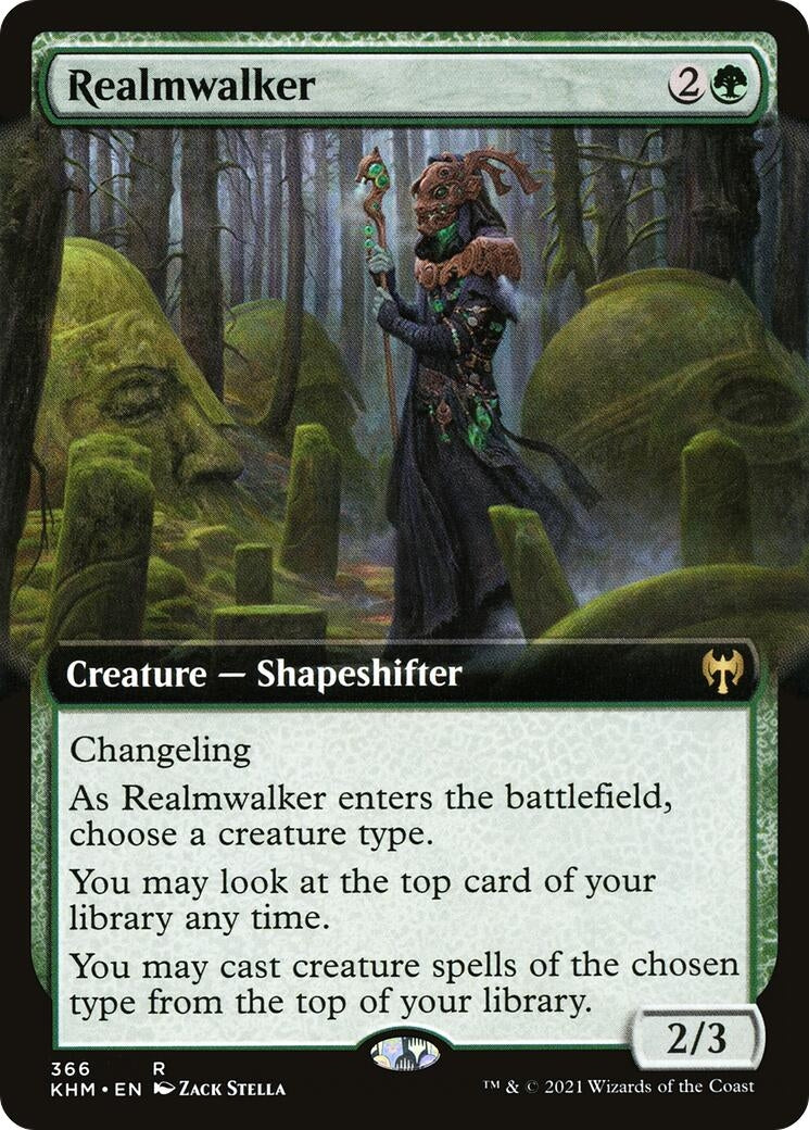 Realmwalker (Extended Art) (366) (Kaldheim)