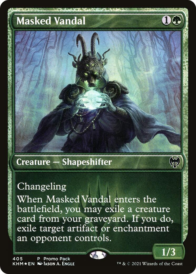 Masked Vandal (405) (Promo Pack: Kaldheim)
