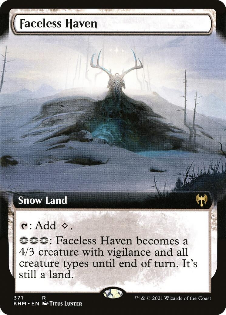 Faceless Haven (Extended Art) (371) (Kaldheim)