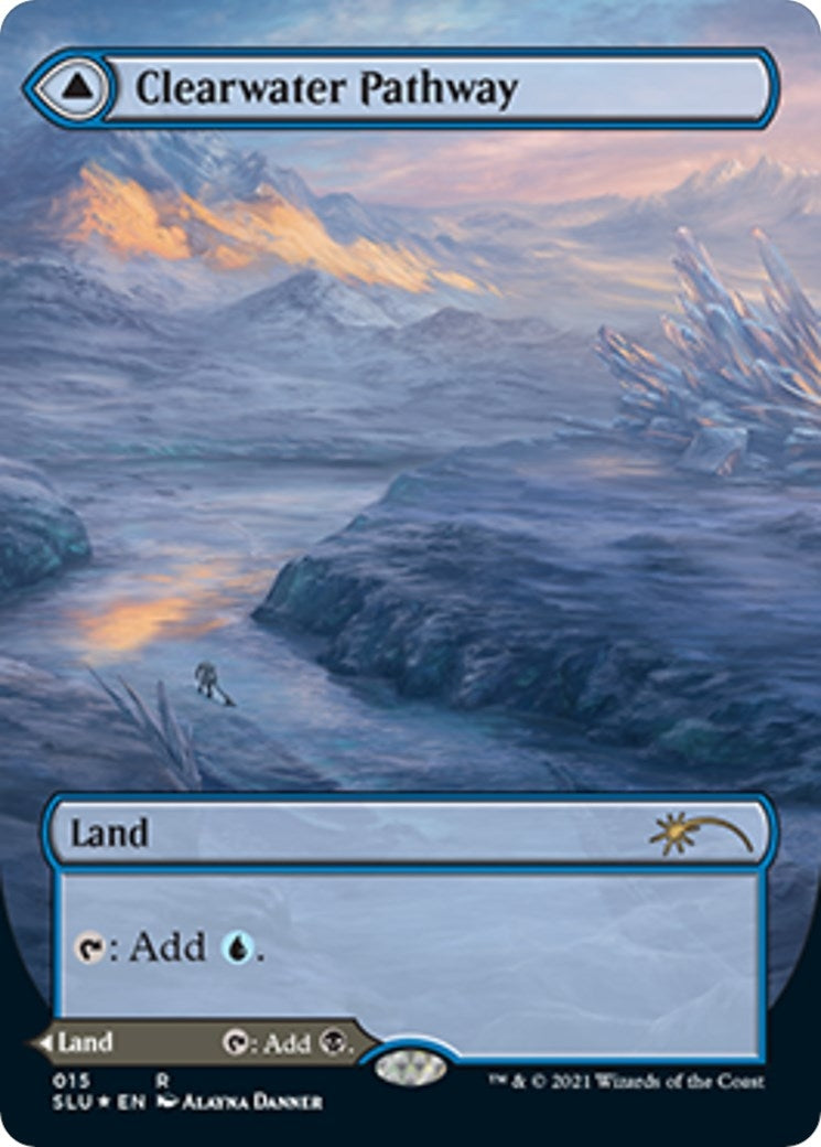 Clearwater Pathway (Borderless) (15) (Secret Lair Series)
