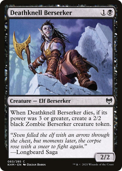Deathknell Berserker (83) (Kaldheim)