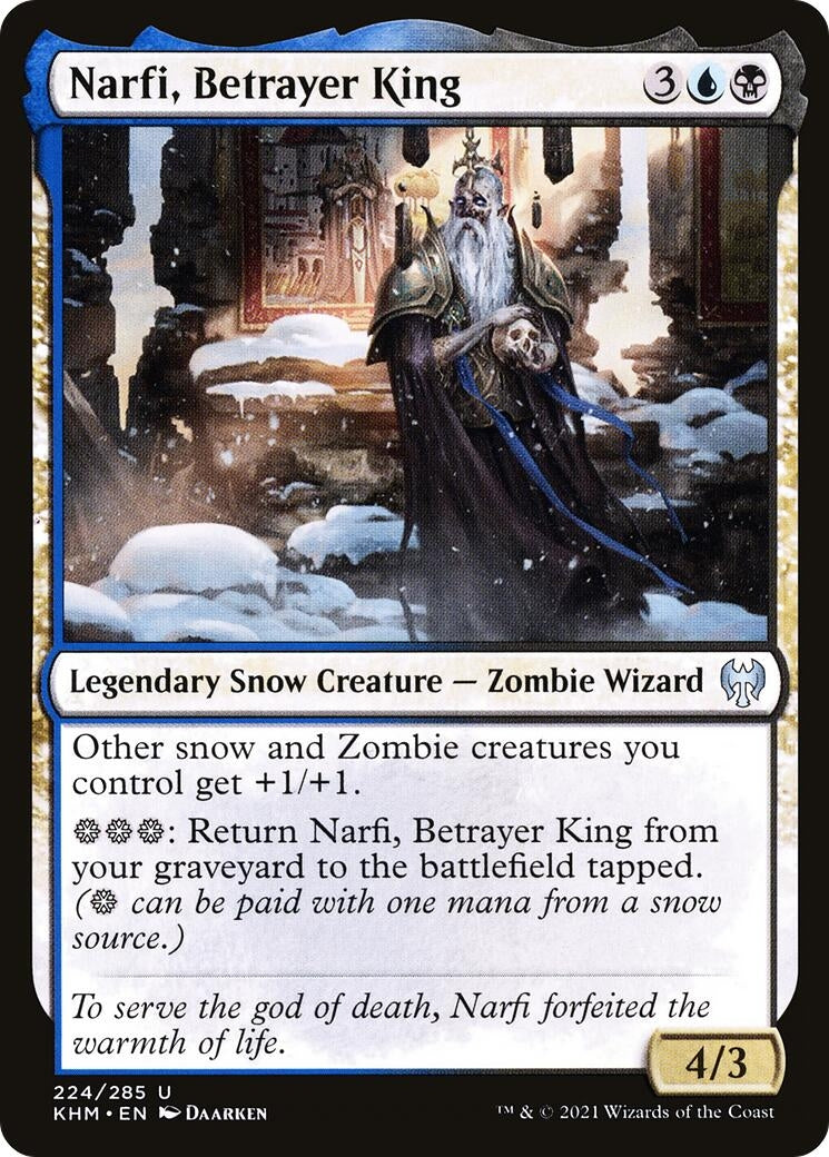 Narfi, Betrayer King (224) (Kaldheim)