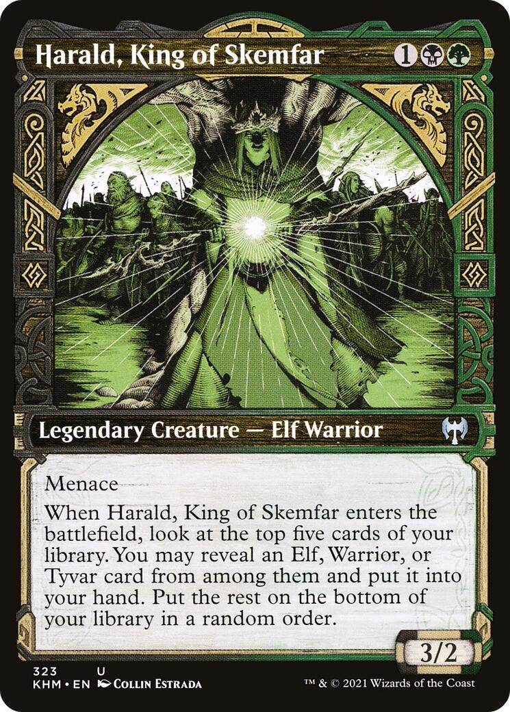 Harald, King of Skemfar (Showcase) (323) (Kaldheim)