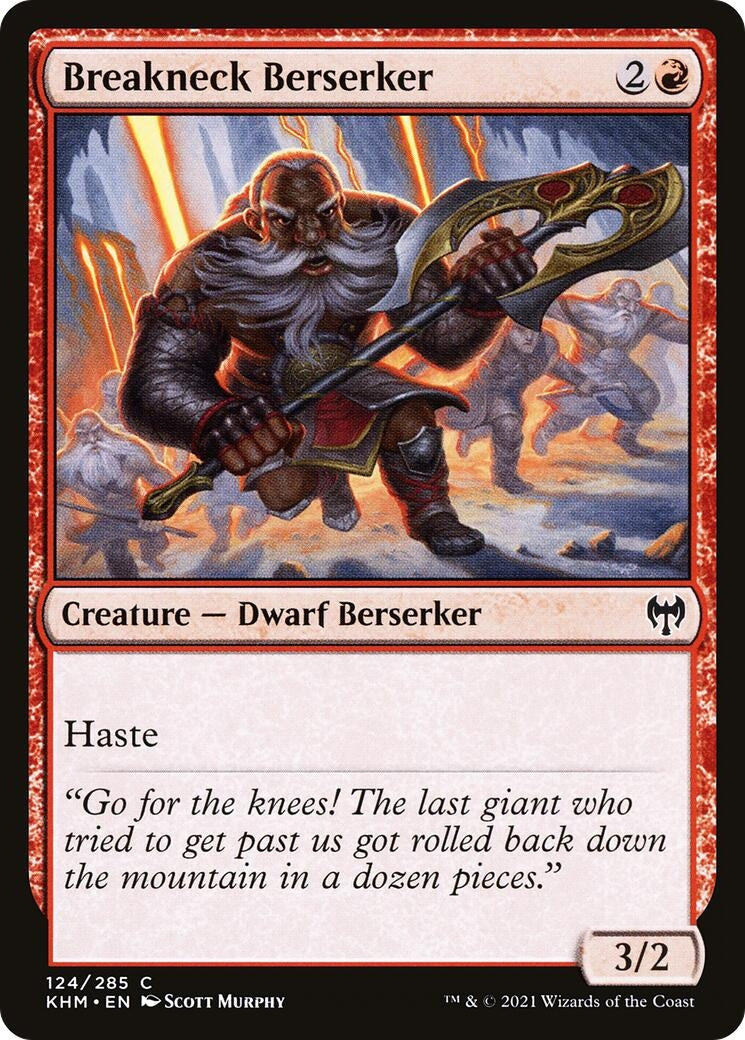 Breakneck Berserker (124) (Kaldheim)