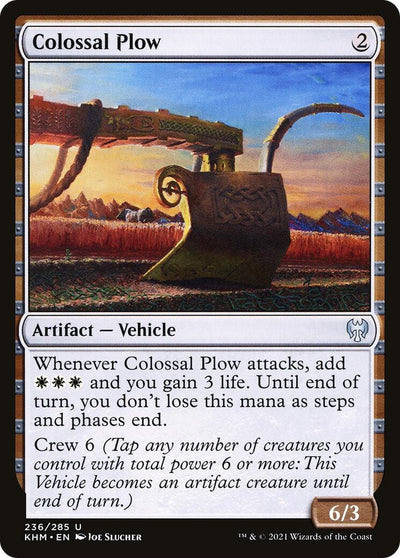 Colossal Plow (236) (Kaldheim)