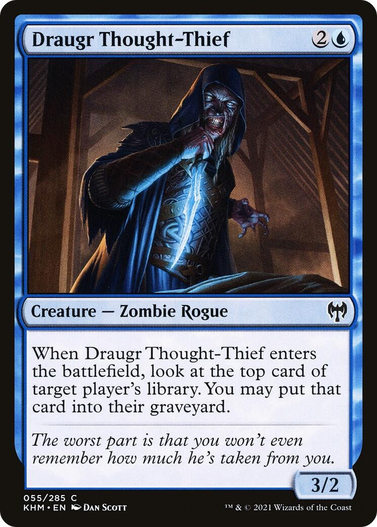 Draugr Thought-Thief (55) (Kaldheim)