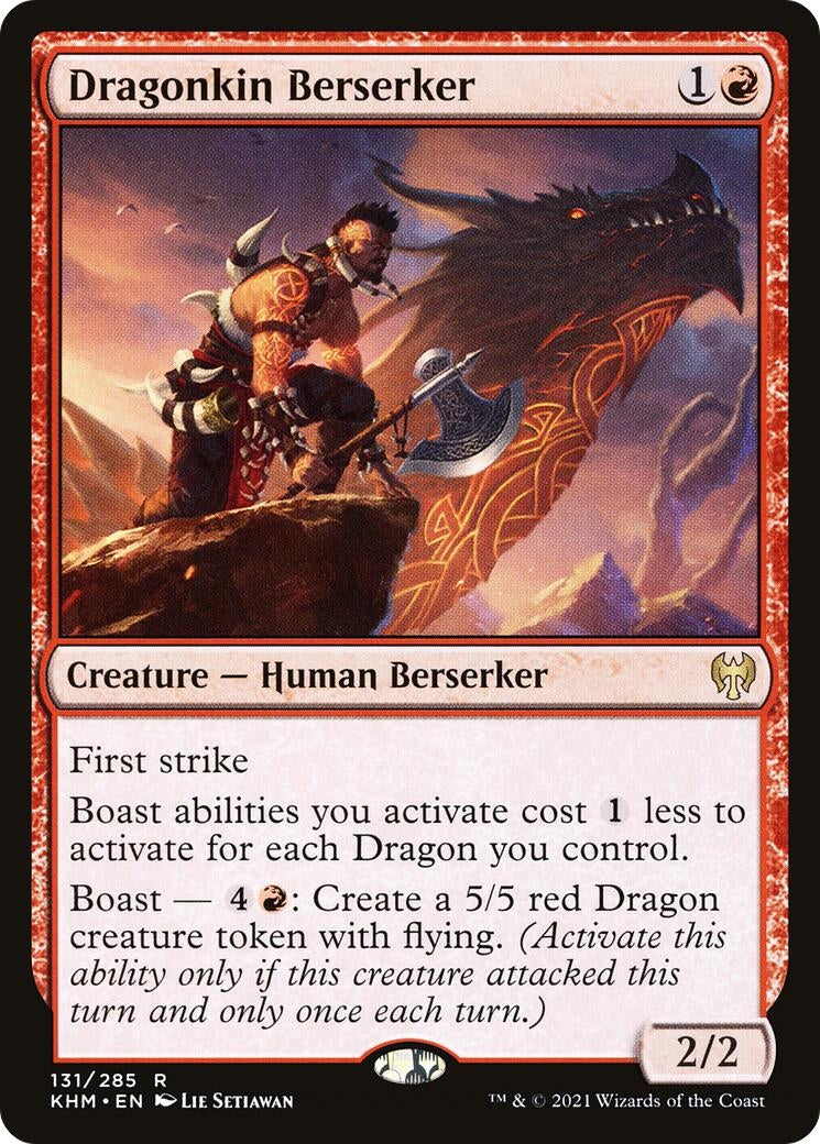 Dragonkin Berserker (131) (Kaldheim)