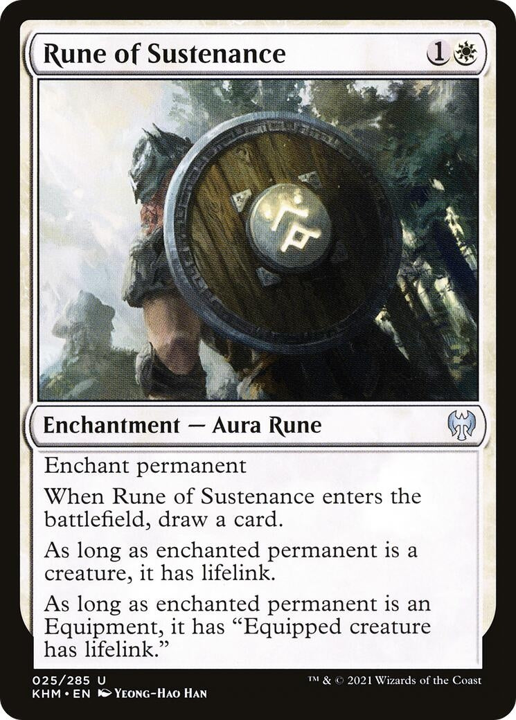 Rune of Sustenance (25) (Kaldheim)