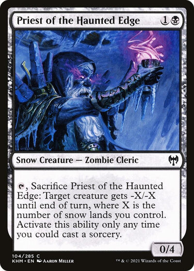 Priest of the Haunted Edge (104) (Kaldheim)