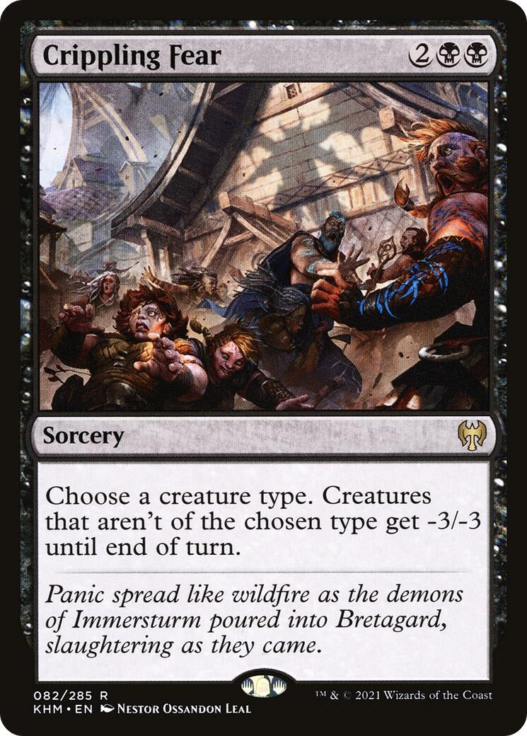 Crippling Fear (82) (Kaldheim)