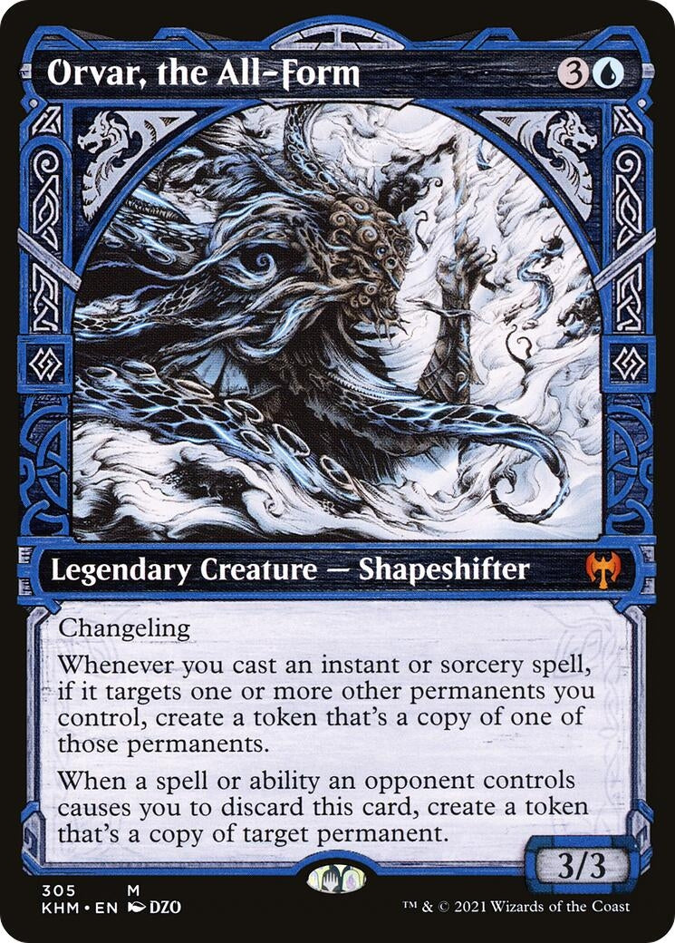 Orvar, the All-Form (Showcase) (305) (Kaldheim)