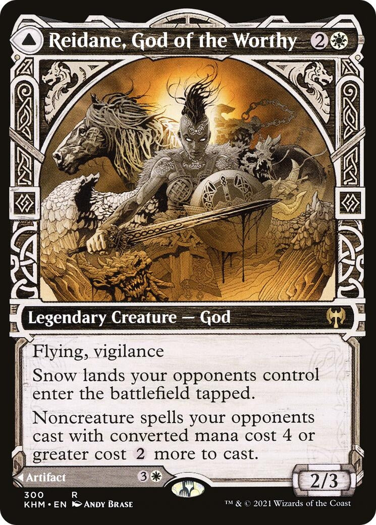 Reidane, God of the Worthy (Showcase) (300) (Kaldheim)