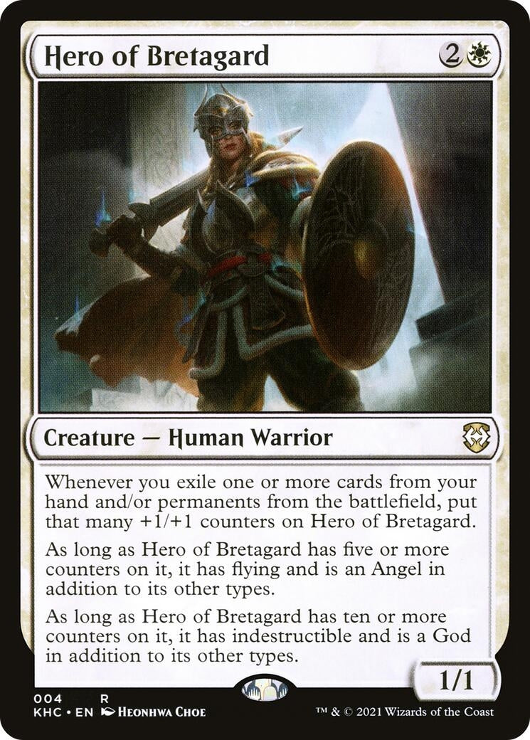 Hero of Bretagard (4) (Commander: Kaldheim)