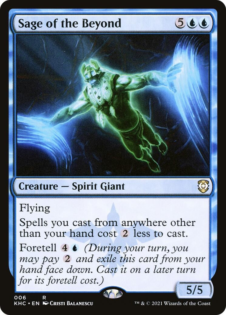 Sage of the Beyond (6) (Commander: Kaldheim)