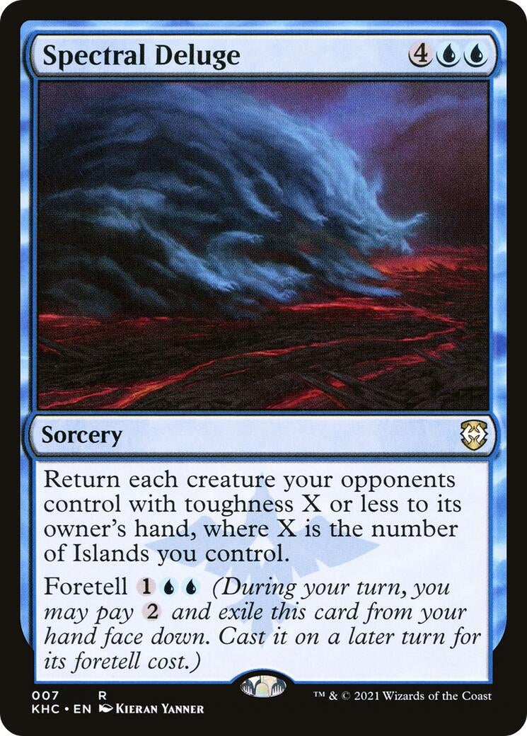 Spectral Deluge (7) (Commander: Kaldheim)