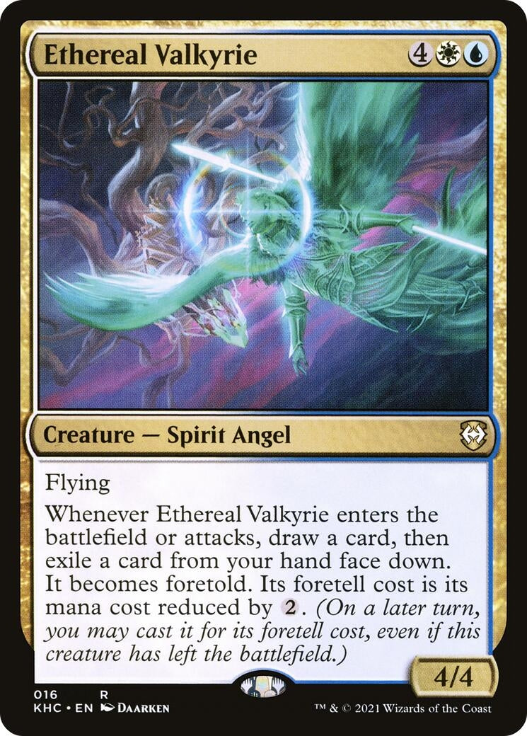 Ethereal Valkyrie (16) (Commander: Kaldheim)