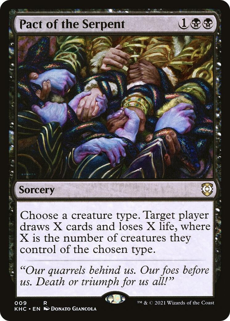 Pact of the Serpent (9) (Commander: Kaldheim)