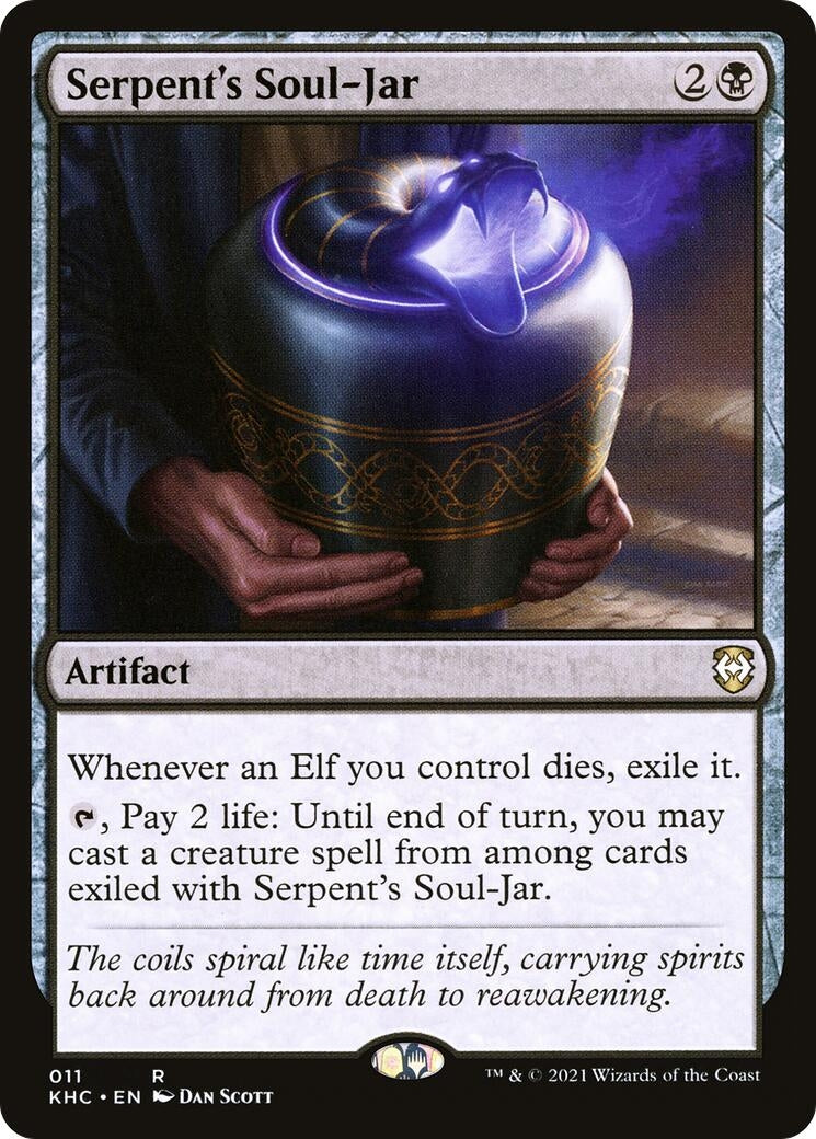 Serpent's Soul-Jar (11) (Commander: Kaldheim)