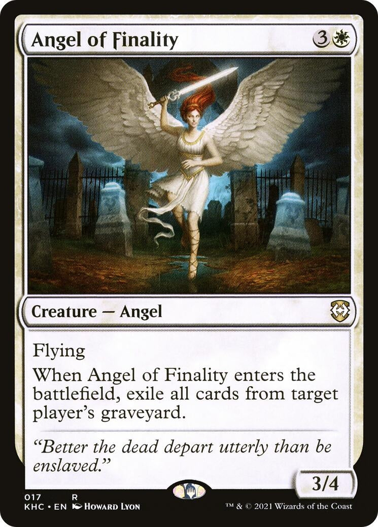 Angel of Finality (17) (Commander: Kaldheim)