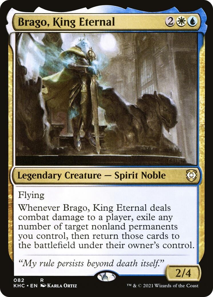 Brago, King Eternal (82) (Commander: Kaldheim)
