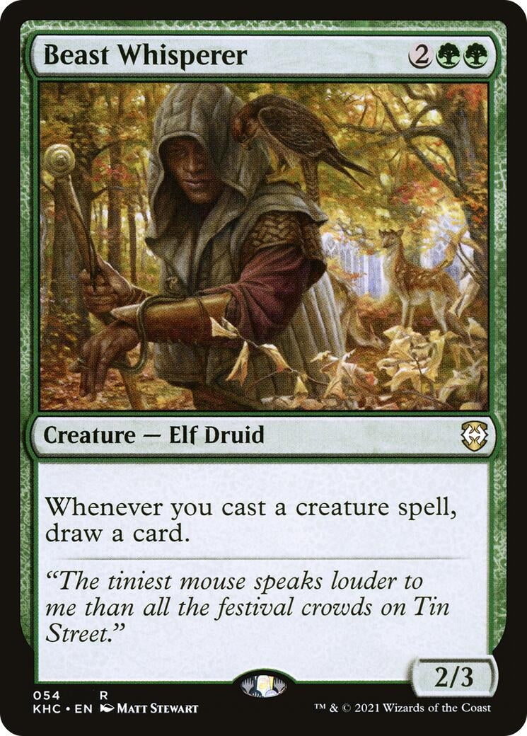 Beast Whisperer (54) (Commander: Kaldheim)