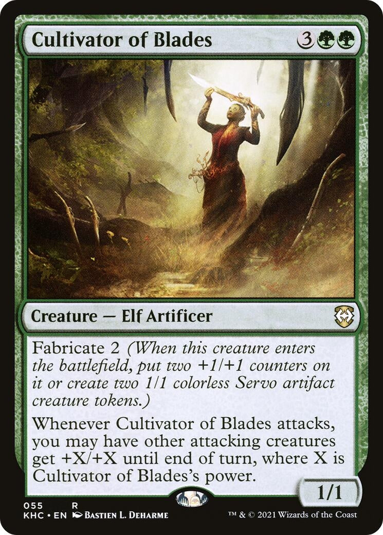 Cultivator of Blades (55) (Commander: Kaldheim)