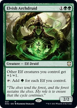 Elvish Archdruid (57) (Commander: Kaldheim)