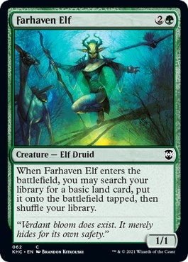 Farhaven Elf (62) (Commander: Kaldheim)